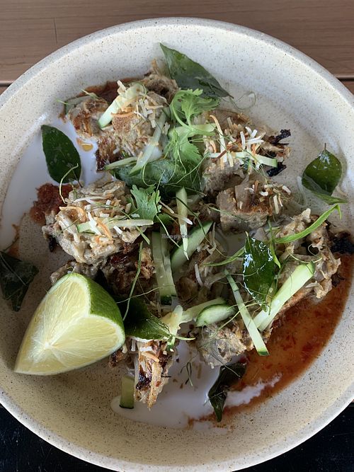 Jackfruit rendang  at Bam Pow in Port Douglas