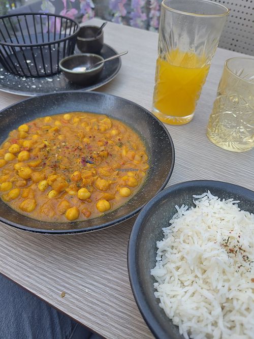 Channa Masala at Zaffran Indian Cuisine in Wels
