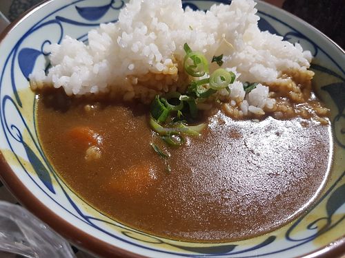 Curry rice at Marugame Udon in South East London