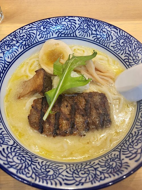 Vegan shio ramen at Mendokoro Ramenba in Taguig