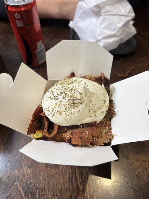 Vegan Gyros Box  at Mr Greek in Aachen