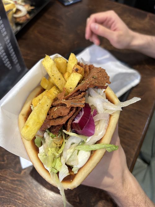 Vegane Pita  at Mr Greek in Aachen