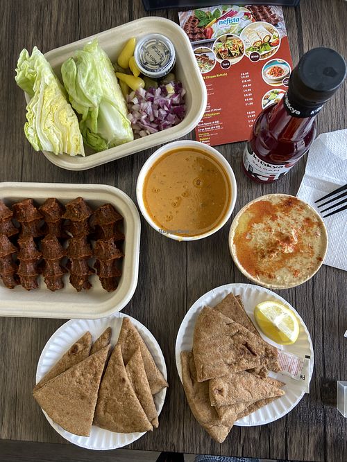   at Nefista Vegan Kofteh in Islip