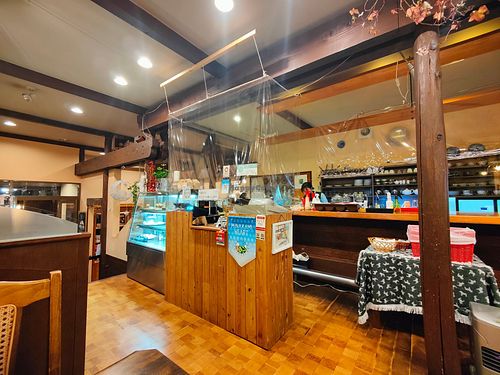 Interior at Asima Restaurant in Gunma