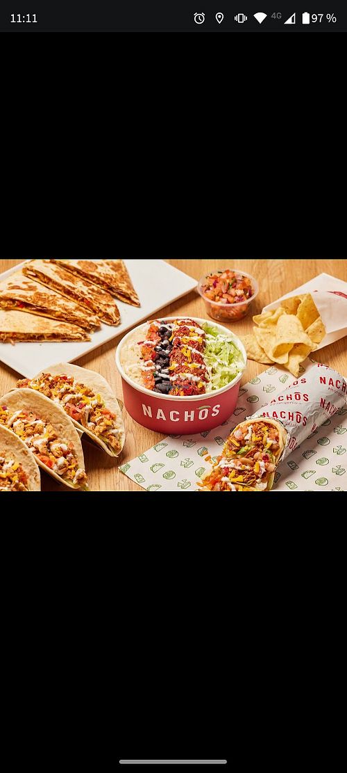Ensemble de produits proposés at NACHOS - Fajita, burrito, tacos, bowl in Caen