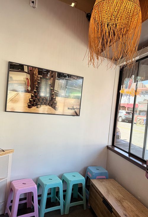 interior seating, nice to have while waiting for food to be prepared at Bah Mi Ba in Fairfax