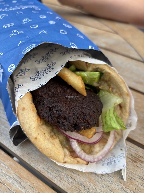   at Saloniki Greek - Newbury in Boston