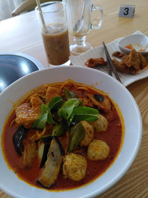 Laksa! at Vegan World  in Northbridge