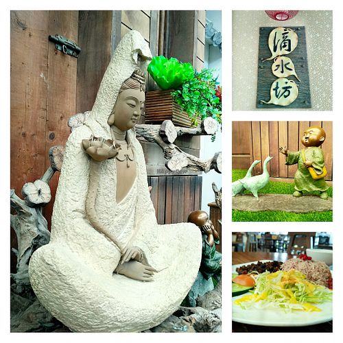 Teahouse vibe at Water Drop Teahouse 滴水坊 in Northeast Singapore