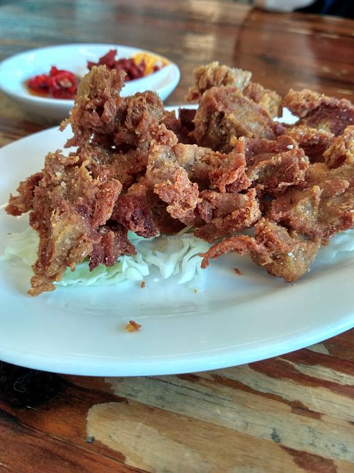 Fried Item at Water Drop Teahouse 滴水坊 in Northeast Singapore