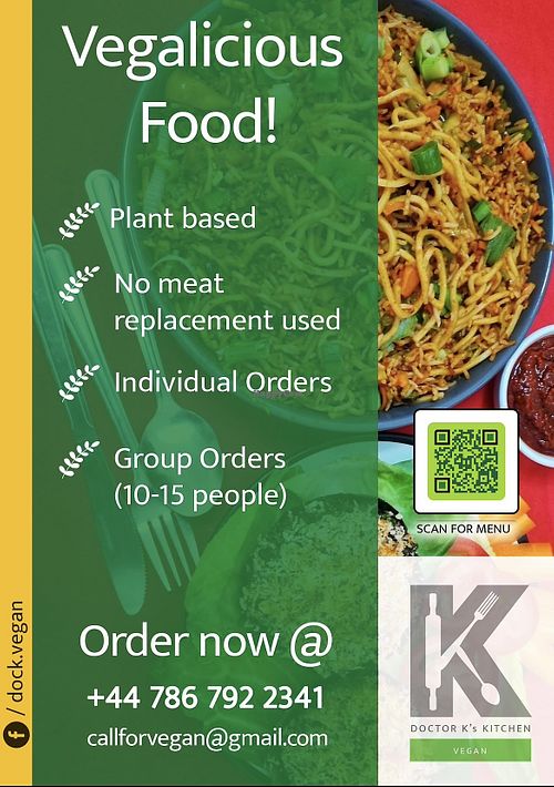 Dr K vegan  #Veganuary at Doctor K's Vegan Kitchen in Aberdeen