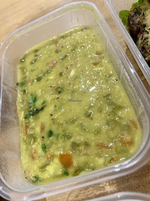 Lentil coconut curry  #Veganuary at Doctor K's Vegan Kitchen in Aberdeen