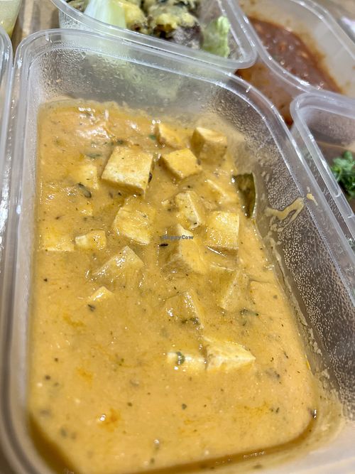 Tofu butter masala  #Veganuary at Doctor K's Vegan Kitchen in Aberdeen