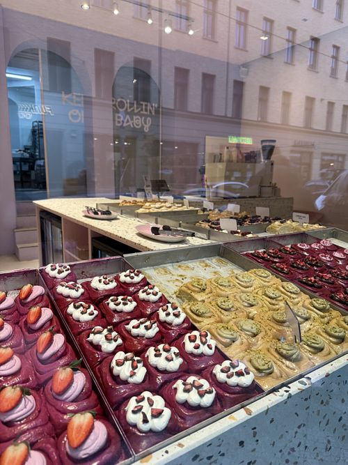 window  at Cinnamood in Berlin