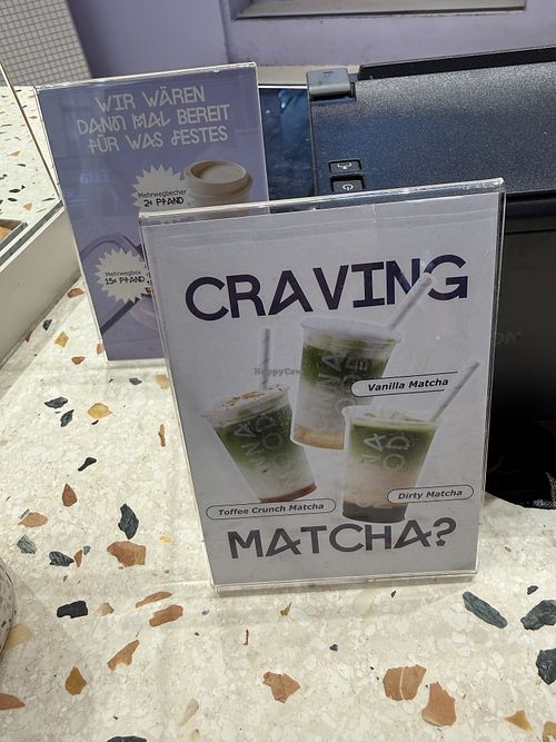 matcha  at Cinnamood in Berlin