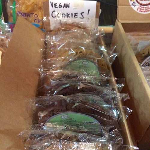 Vegan Cookies at Tribal Cafe in Los Angeles