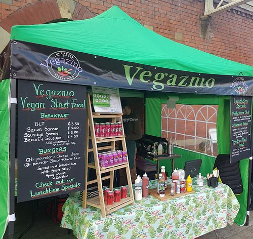 Stall at Vegazmo in Tynemouth