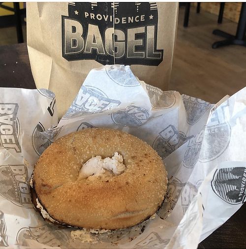   at Providence Bagel in Attleboro