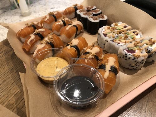 Sushis  at Vbb House in Paris