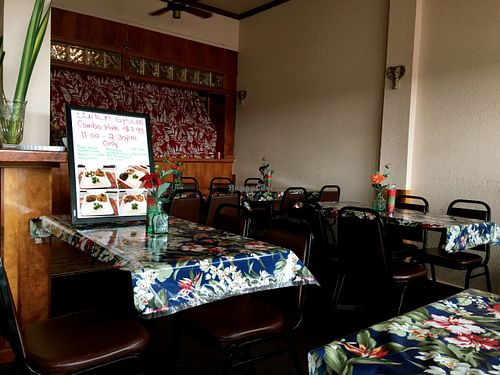Dining Room at Prabha's Indian Restaurant in Hilo