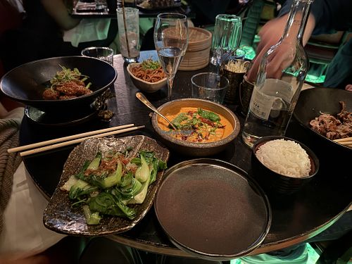   at The Ivy Asia in East London