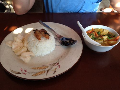 Nasi Kare Malay - super, super delicious:) at I Love Vegetarian Food - De Ra Sa in Tuban
