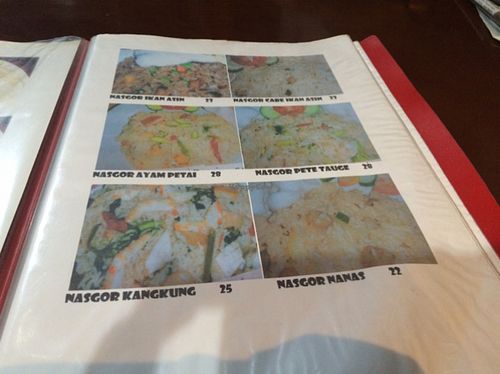 menu  at I Love Vegetarian Food - De Ra Sa in Tuban