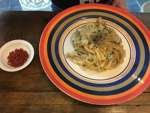 Spaghetti Carbona at Bonita Cafe and Social Club in Bangkok