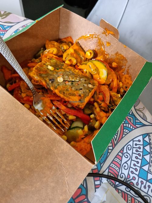 Plant Based Patty Salad at Subway in Ipswich