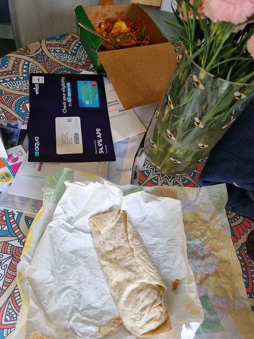 Plant Based Rocking Moroccan Wrap at Subway in Ipswich