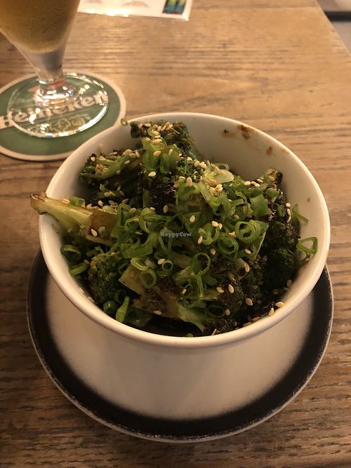 Teriyaki broccoli   at Black Tap Mamsha Al Saadiyat in Abu Dhabi