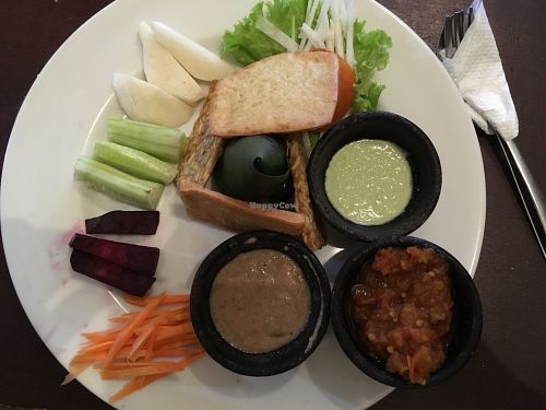 Lalapan at Dayu's Warung in Ubud
