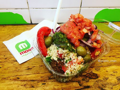 Salad box  at Maoz - Muntplein in Amsterdam