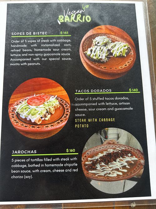   at Vegan Barrio in Cozumel