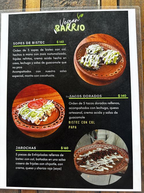   at Vegan Barrio in Cozumel