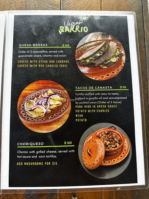   at Vegan Barrio in Cozumel