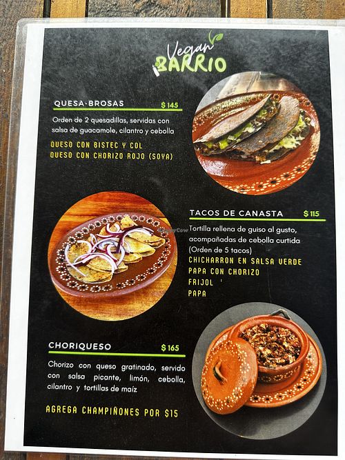   at Vegan Barrio in Cozumel