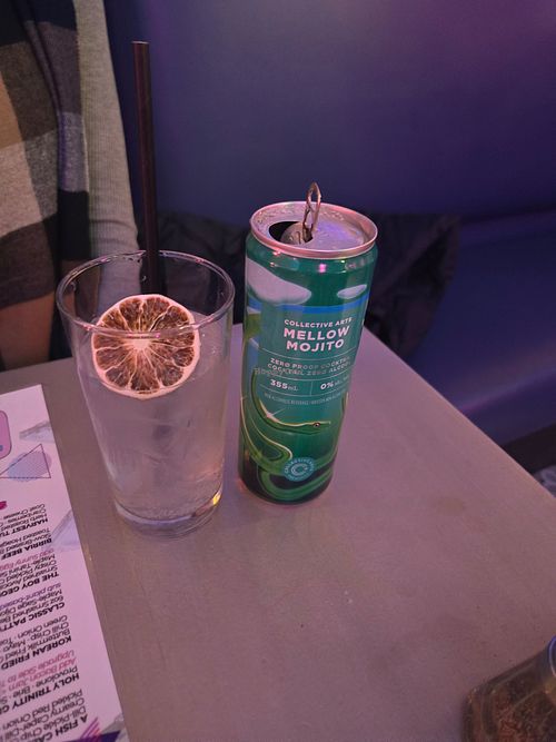 Mocktail at Electric Diner in Hamilton