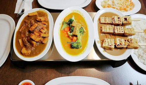 Rijstaafel at Surajaya Tabo in Bremen
