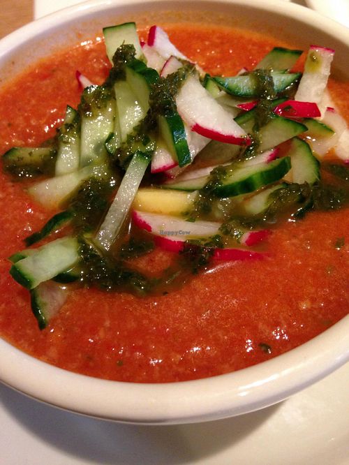 Gazpacho at Le Pain Quotidien - Bethesda Lane in Bethesda