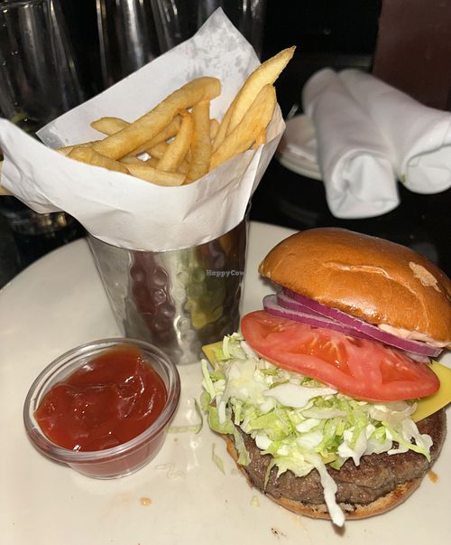 The impossible burger (100% vegan)   at The Cheesecake Factory in Wayne