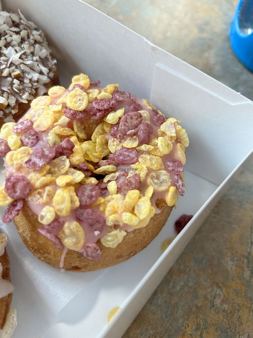 Vegan donut   at Vice Doughnuts & Coffee in Massapequa