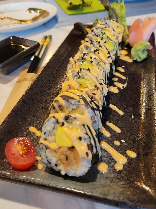 Sushi at Pranaa Food For Life in Bangkok