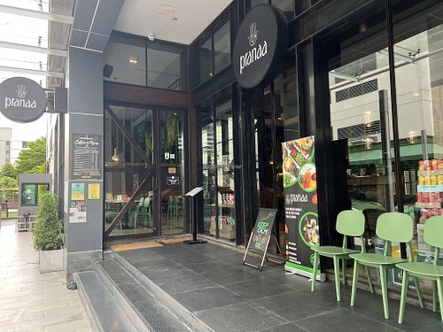 Front  at Pranaa Food For Life in Bangkok