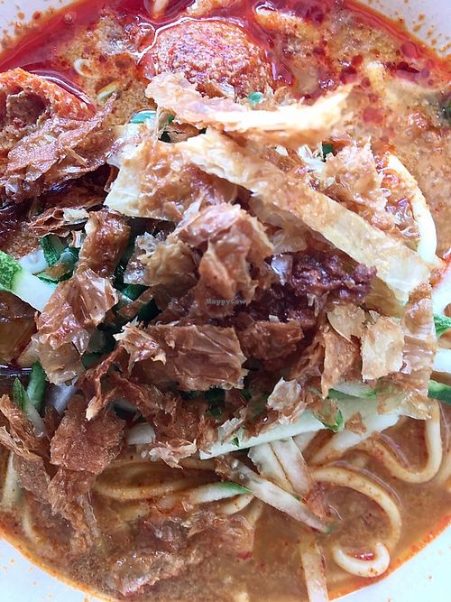 Laksa at Shui Xian Su Shi Yuan in Malacca