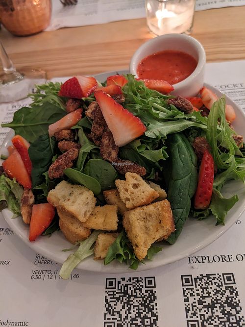 House Half Vegan Salad at Vine & Olive in Titusville
