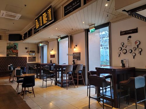 Inside at The Mad Bishop & Bear in West London