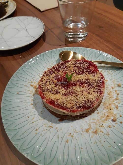 Cheesecake at Giulietta - Pizzeria & Cucina Vegana in Lisbon