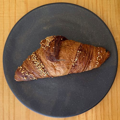 Vegan quinoa-spelt croissant. at Numa Café - AMUN Cafe in Lisbon