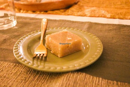 dessert at Bangu Vegan in Dhaka